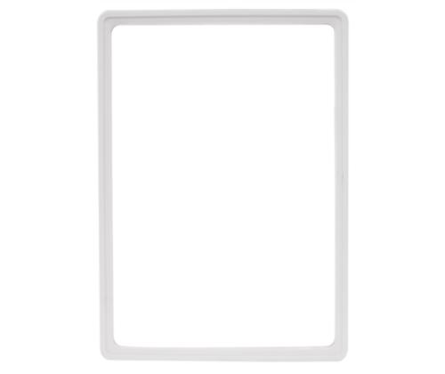 Mainostarjottimen kehys A4 valkoinen