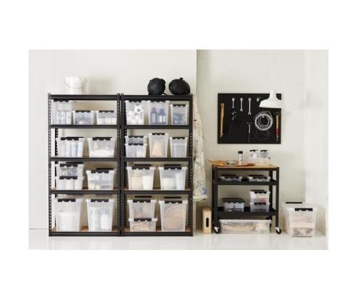 Muovilaatikko kannella SMARTSTORE Classic 34x25x27cm 14L