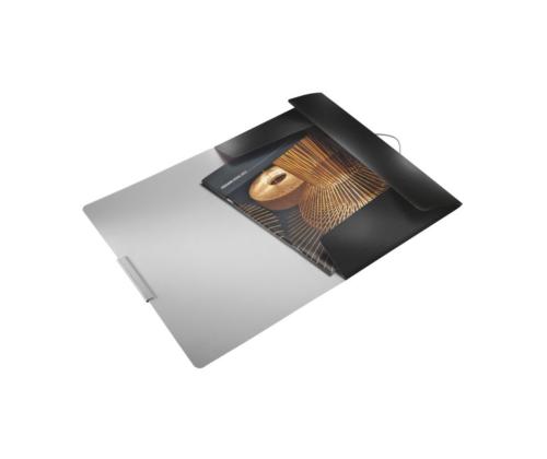 Plastmapp A4 kummiga LEITZ Style must