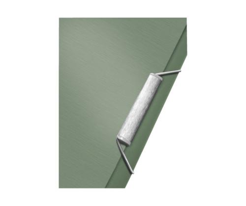 Plastmapp A4 kummiga LEITZ Style roheline