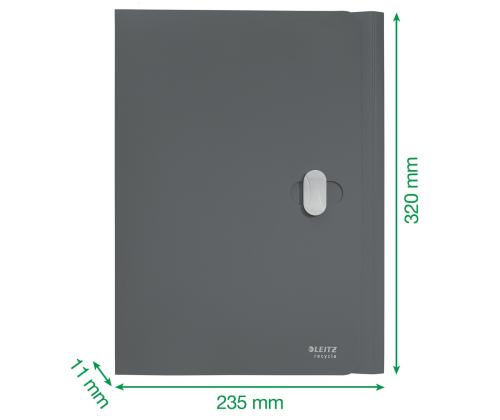 Muovimappi Leitz Recycle CO2 neutral vihreä