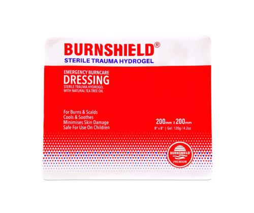 Polttosidos hydrogeelillä BURNSHIELD, 20x20cm