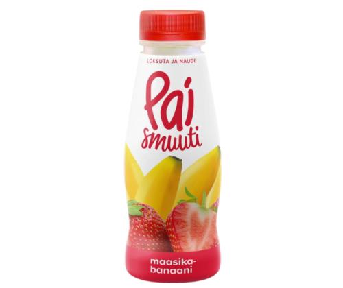 PÞLTSAMAA PAI Smoothie mansikka/banaani 280ml