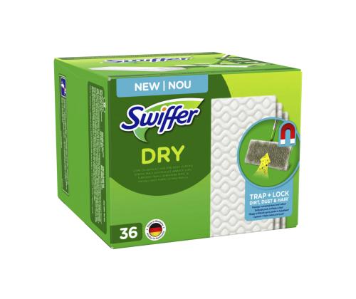 Lattianpuhdistusliinat mopilla SWIFFER 36 kpl pakkauksessa