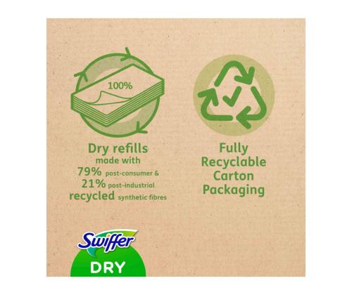 Lattianpuhdistusliinat mopilla SWIFFER 36 kpl pakkauksessa