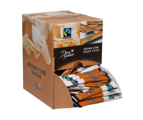 Palasokeri Dan Sukker tumma stick 4g 225kpl/pkt