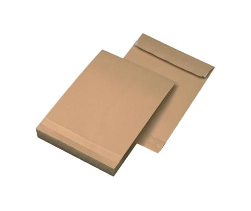 Tuplapussi B4 (250x353x40mm) ruskea