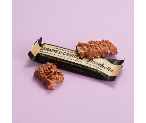 Proteiinipatukka BAREBELLS Caramel & Cashew 55g