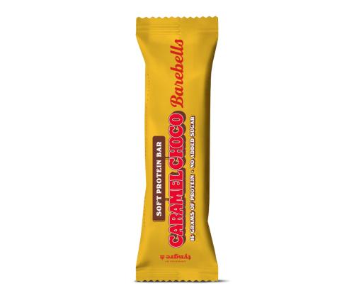 Proteiinipatukka BAREBELLS Pehmeä patukka Caramel Choco 55g
