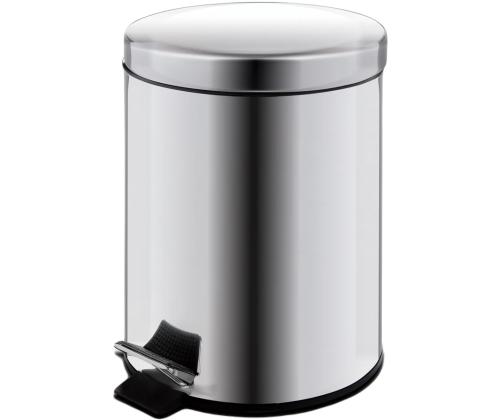 Roskakori 12L polkimella, hopea