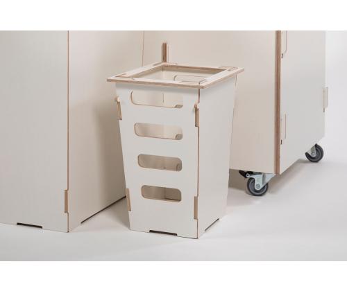 Roskakori 4x40L & 1x10L lajitteluasema SORTAIDER Container W5