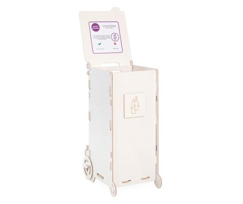 Jäteastia 90L lajitteluasema SORTAIDER Moduulit W90