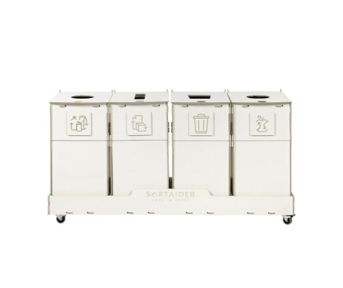 Jäteastia 90L x 5 lajitteluasema SORTER 90W4