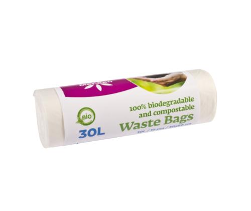 Roskapussi 30L biohajoava 10 kpl rullassa MCLEAN