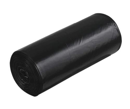 Roskapussi 50L LDPE 40mic musta 15kpl rullassa
