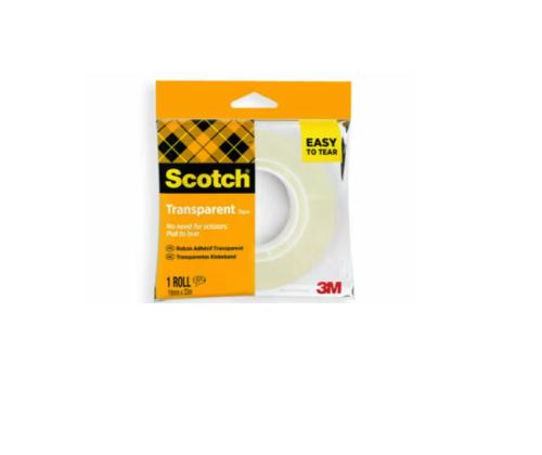 Teippi 19x33 Scotch 508 kirkas