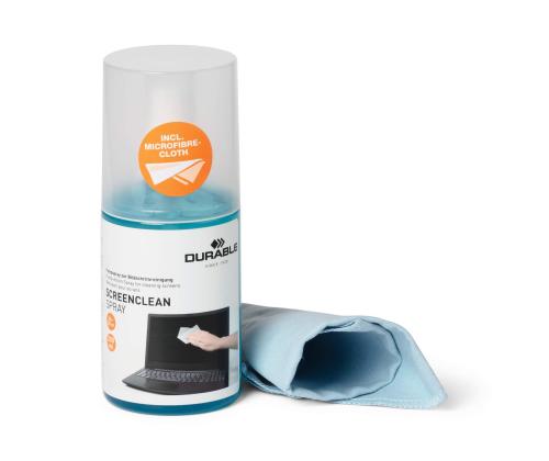 Näytön puhdistusneste Durable Screen Clean 200ml