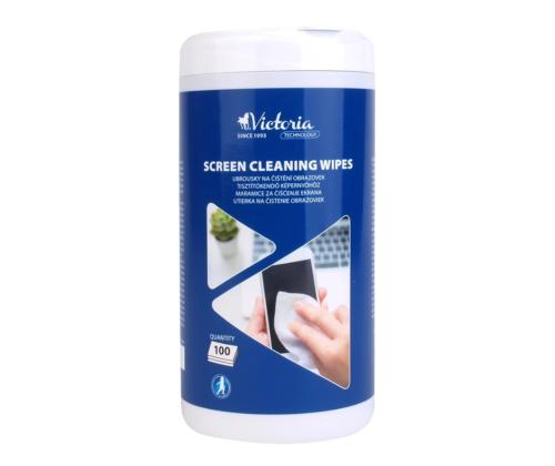 Näytön puhdistuspyyhe Victoria 100kpl