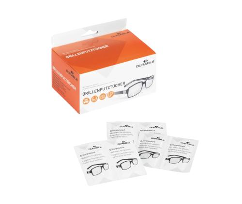 Lasien puhdistusliinat kostutetut 100 kpl