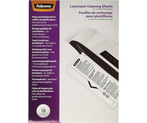 Puhdistuspaperi laminaattorille FELLOWES 5320604 10 arkkia