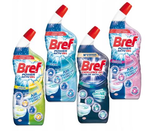 WC-puhdistusaine BREF Fresh Mist, geeli 700ml