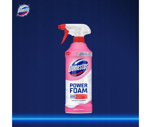 Puhdistusvaahto DOMESTOS Power Foam Floral Fresh 435ml