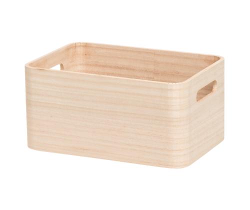 4LIVING Vanerilaatikko kahvoilla 27x18x13cm