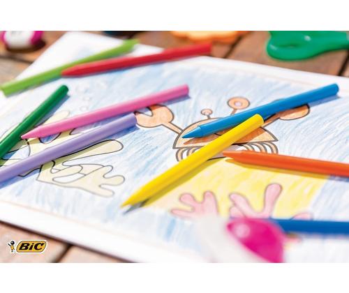 BIC Plastidecor -värikynät 12 väriä