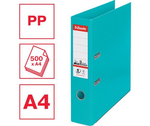 Sideaine ESSELTE No.1 Power A4 70mm turkoosi