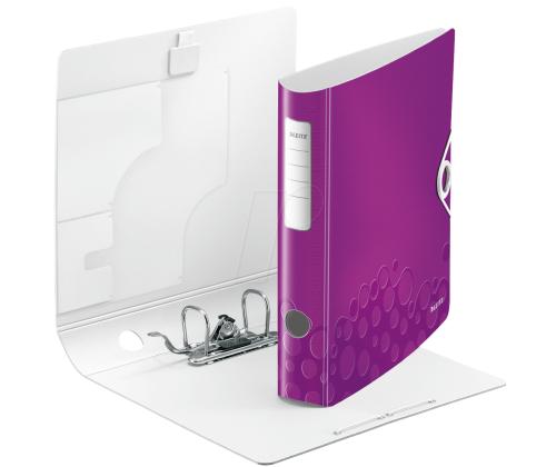 Muovimappi A4 600 Leitz WOW violetti