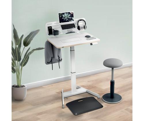 Työpöytä sähköinen LEITZ Ergo Small 800x600mm valkoinen