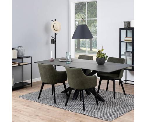 Vaateteline/lattiateline BREMEN musta