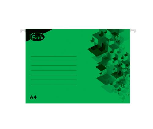 Riippukansio A4 FOROFIS vihreä 25kpl/pkt