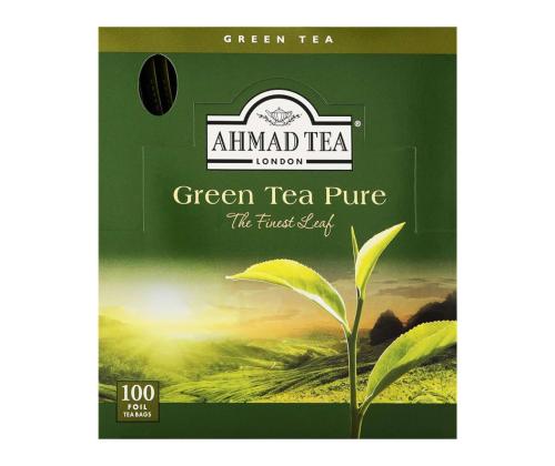 Vihreä tee AHMAD Classic 100 kpl laatikossa kirjekuoressa