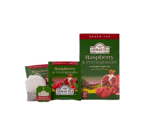 Tee Ahmad vadelma-granaattiomena