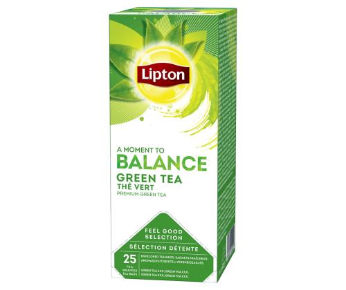 Vihreä tee LIPTON Vihreä tee 25 kpl foliokuoressa