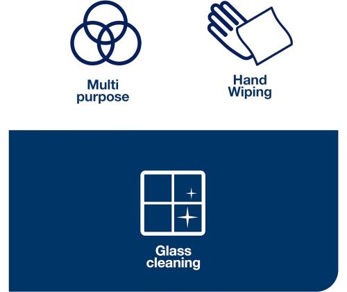 Vetopyyherulla Tork Advanced 415 valkoinen 1-kert.