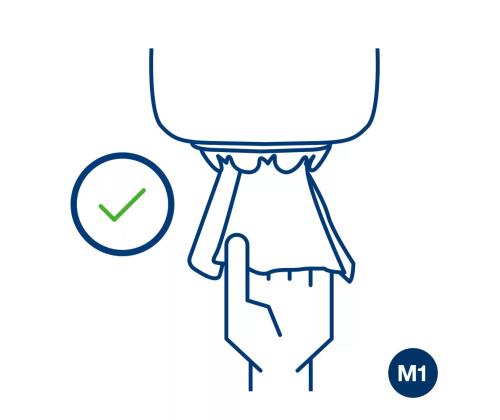 Käsipaperirulla, 1-kerroksinen TORK Basic M1 20cmx300m keltainen (120150)