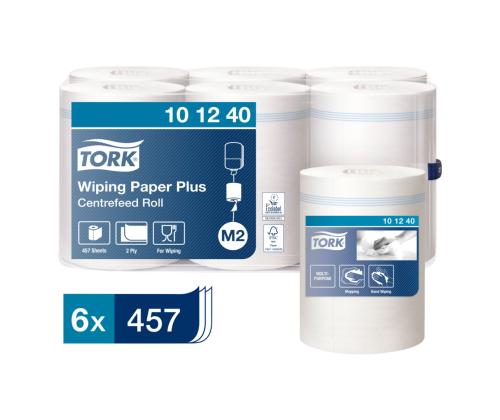 Rullakäsipaperi 2-kerroksinen rulla TORK Advanced Combi W1/W2 255m valkoinen (130041)