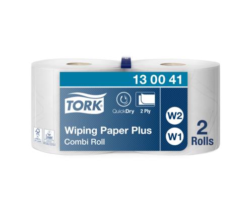 Rullakäsipaperi 2-kerroksinen rulla TORK Advanced Combi W1/W2 255m valkoinen (130041)