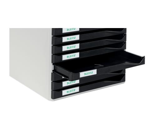 Laatikosto 285x290x355 LEITZ 10-laatikkoa A4 musta