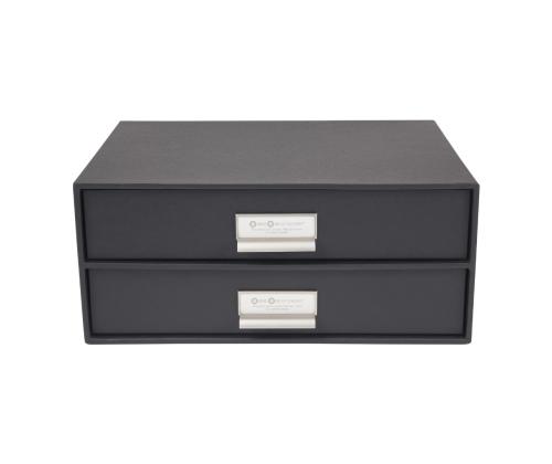 Laatikosto pöydälle BIGSO BOX Birger harmaa