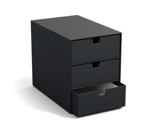 Laatikosto pöydälle BIGSO BOX Ingrid harmaa