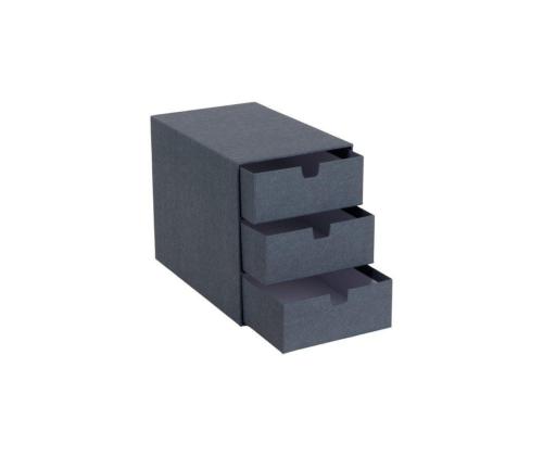 Laatikosto pöydälle BIGSO BOX Ingrid harmaa