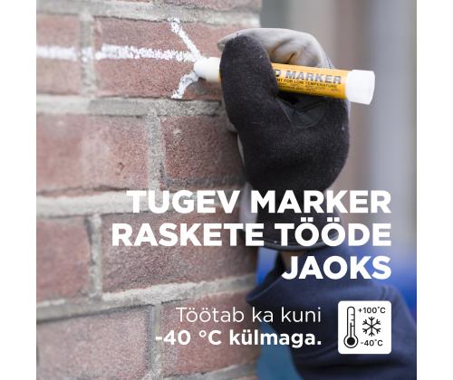 Teollinen tussi SAKURA Solid Marker keltainen