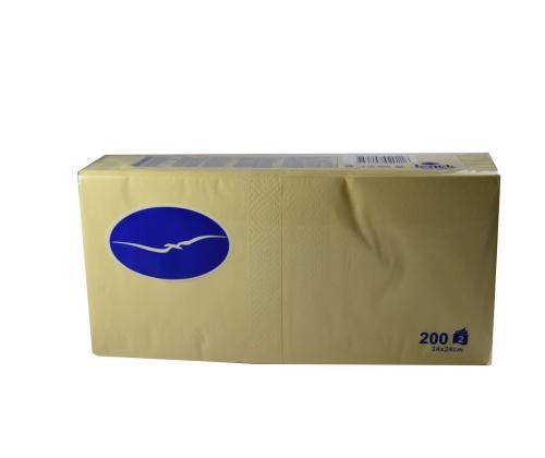 Servetit 24x24 2-kertaiset 200kpl/pkt shampanja