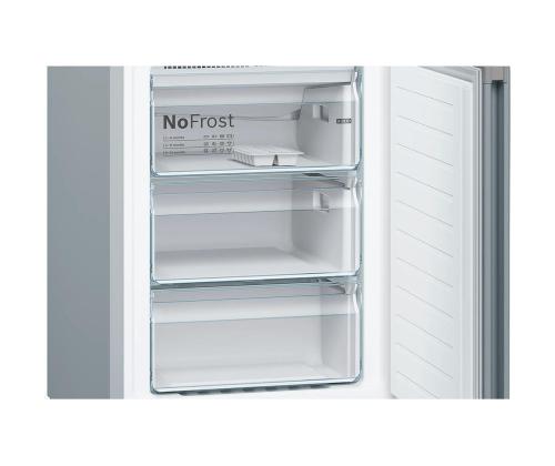 BOSCH NOFROST, 368 L, ruostumaton teräs - Jääkaappi