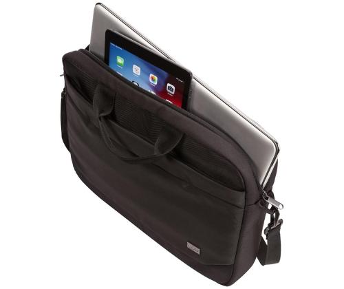 CASE LOGIC Advantage Attaché 17,3", musta - Kannettavan tietokoneen laukku