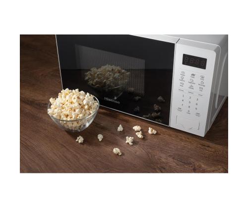 HISENSE, 20 L, valkoinen - Mikroaaltouuni