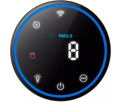 Ilmanpuhdistin PHILIPS 1000i Series, 300 m³/h, musta